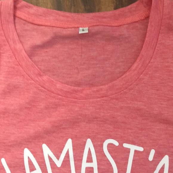 Llama Social Distance Cute Tee! -L - Picture 3 of 4